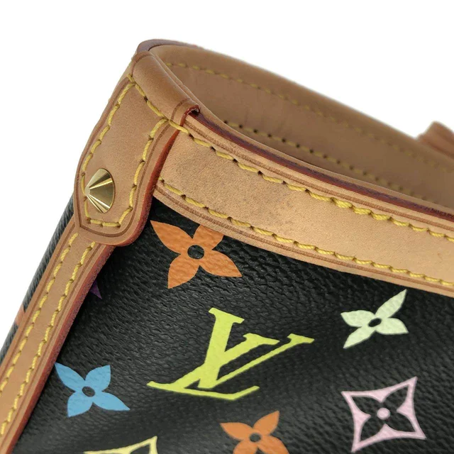 Louis Vuitton Multicolor Shirley Monogram Coated Canvas Bag in Black Canvas from LuxUness, photo 5 of 9
