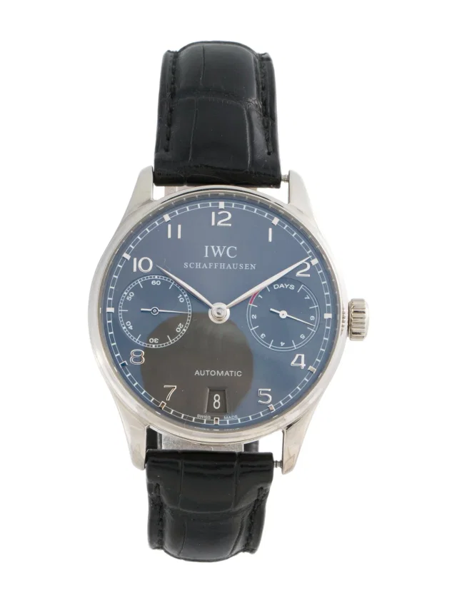 IWC Portugieser Automatic Watch in multicolor Crocodile from The RealReal