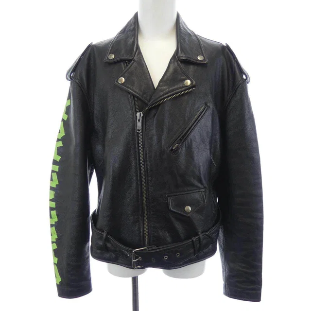 Balenciaga Calfskin Biker Jacket in Calfskin from LuxUness