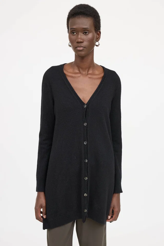 The Row Button Down Long Cardigan from VSP Consignment