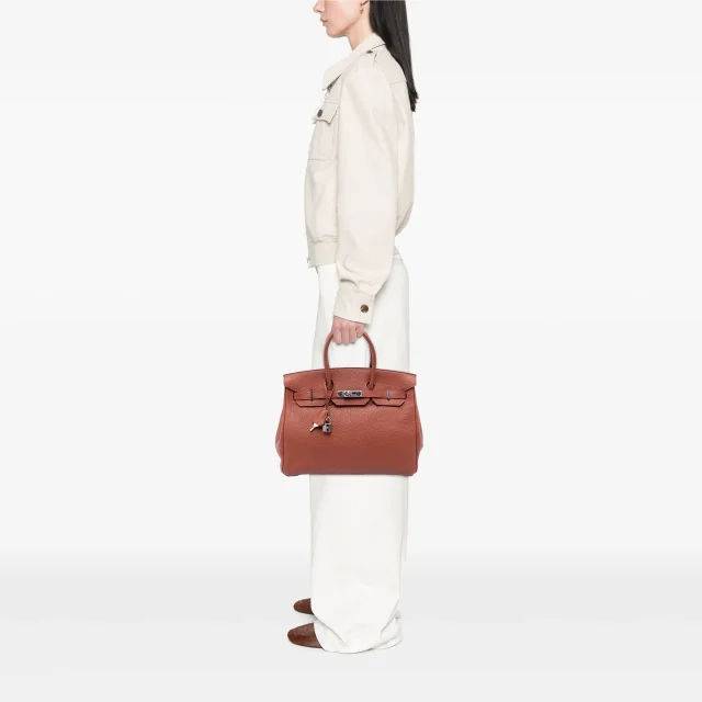Hermès Togo Birkin Retourne 35 in red Togo leather from Her-Age, photo 7 of 7