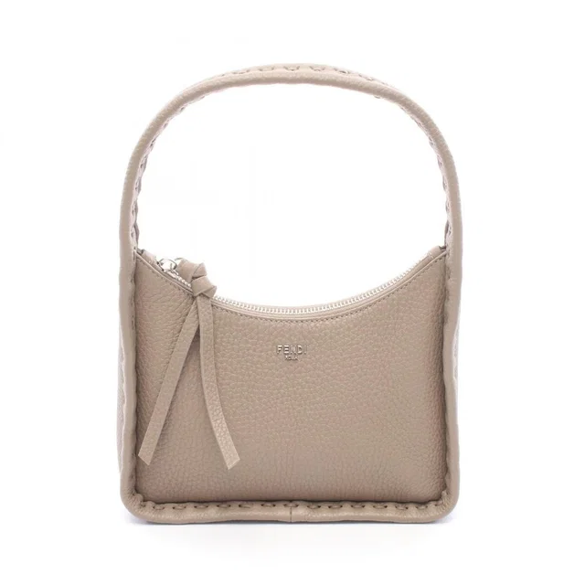 Fendi Small Fendessence Selleria Handbag, Leather, Women's, Beige, 8bs094 in brown|neutral Leather from Poshmark