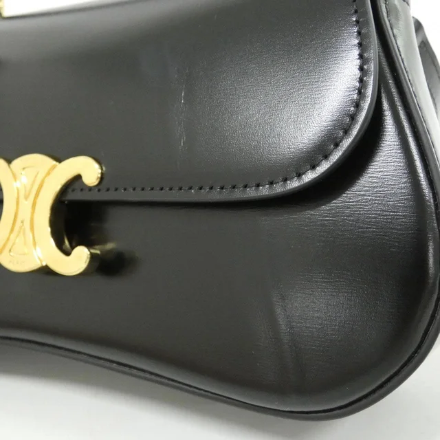 Celine Teen Celine Lola 119533BF4 bag in 38NO/BLACK(ブラック） / GOLD(ゴールド)金具 from KOMEHYO, photo 6 of 10