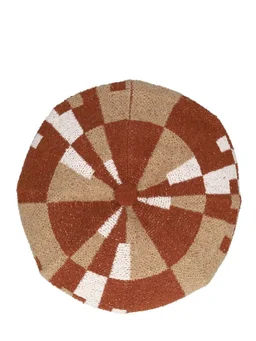 Kangol Geometric patterned flat cap in 47% Acrylic, 33% Modacrylic, 100% Nylon, photo 6 of 6 from LUISAVIAROMA