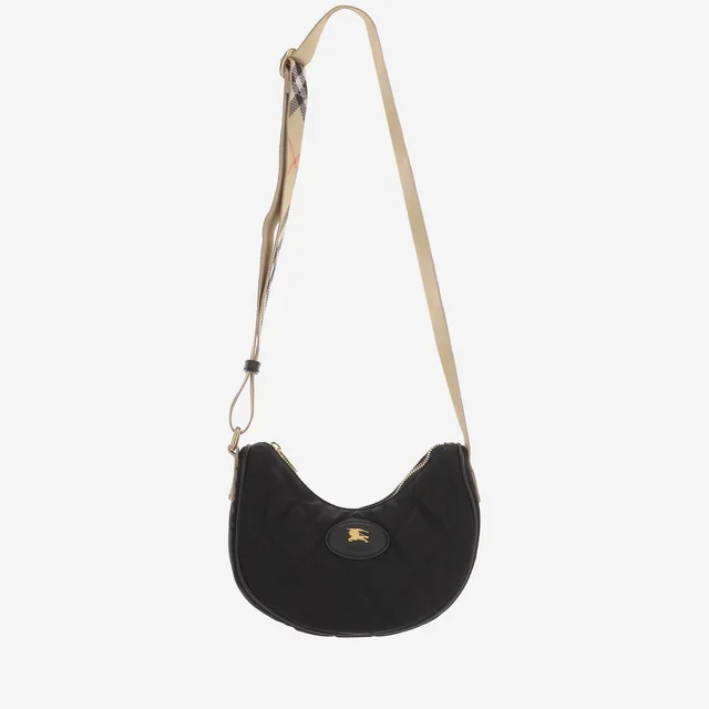 Burberry Nova Check Strap Shoulder Bag — Black Polyamide in Black Nylon from HEWI, photo 2 of 2