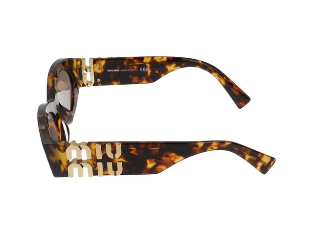 Miu Miu 0mu Tortoiseshell Acetate Sunglasses from HEWI, photo 2 of 2