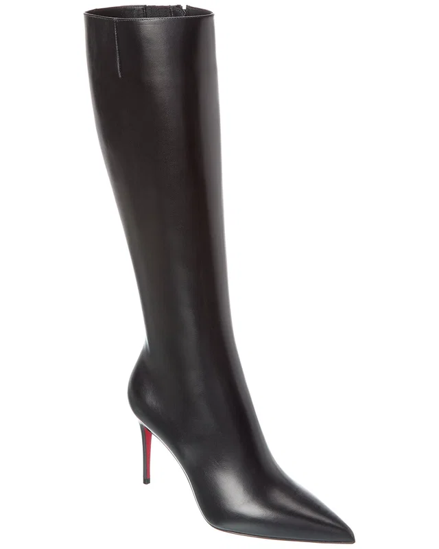 Christian Louboutin Kate Botta 85 Leather Knee-High Boot, image 1 of 1 from Rue La La