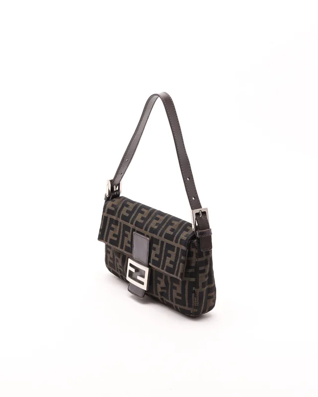 Fendi Zucca Baguette Bag in Canvas from A Retro Tale, photo 2 of 7