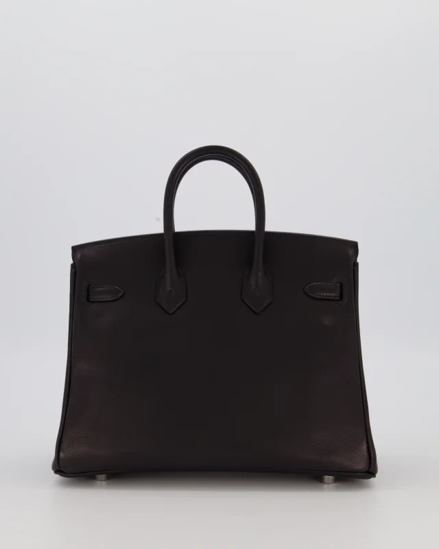Hermès Birkin 25 Retourne Bag in Black Leather from Sellier, photo 3 of 3