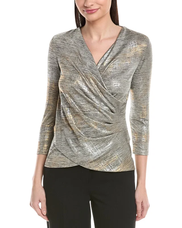 Joseph Ribkoff Textured Blouse, image 1 of 1 from Gilt