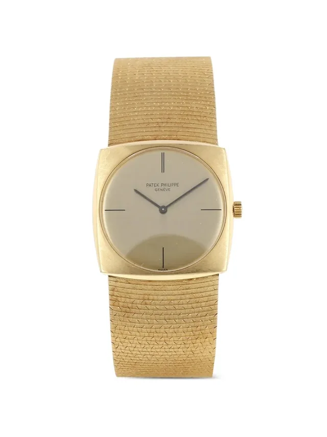 Patek Philippe 1970 Vintage 28mm watch - unisex - Yellow Gold/glass - One Size - Neutrals in Yellow from Farfetch