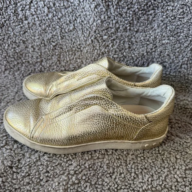 Tod's Cassetta Leggera Derby Elastico Gold Sneakers Slip On Shoes Size Eu 35 in gold from Poshmark
