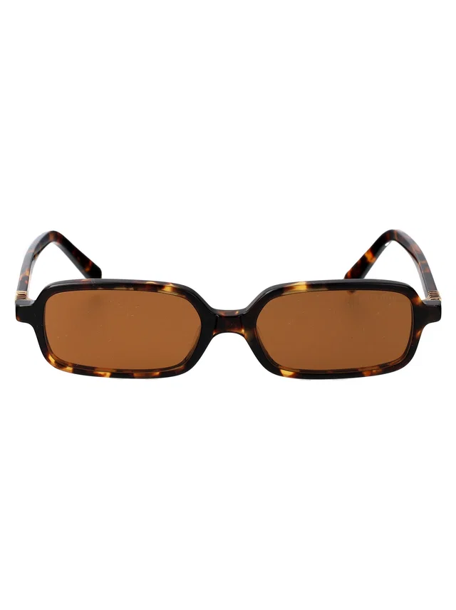 Miu Miu 0mu Acetate Sunglasses — Brown in Brown from HEWI
