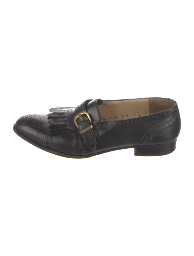 Ferragamo loafers in black Leather from The RealReal, photo 1 of 1