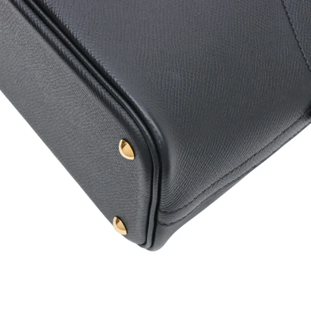 Hermès 2018 Bolide 27 Black in Black Epsom leather from VINTAGE QOO TOKYO, photo 12 of 17