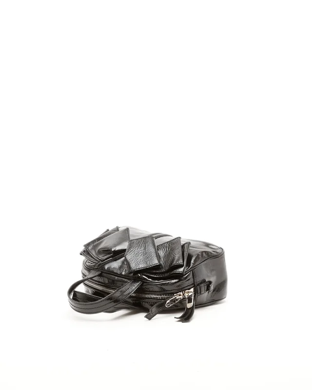 Saint Laurent Patent Obi Bow Bowler Bag in Patent leather from A Retro Tale, photo 5 of 9