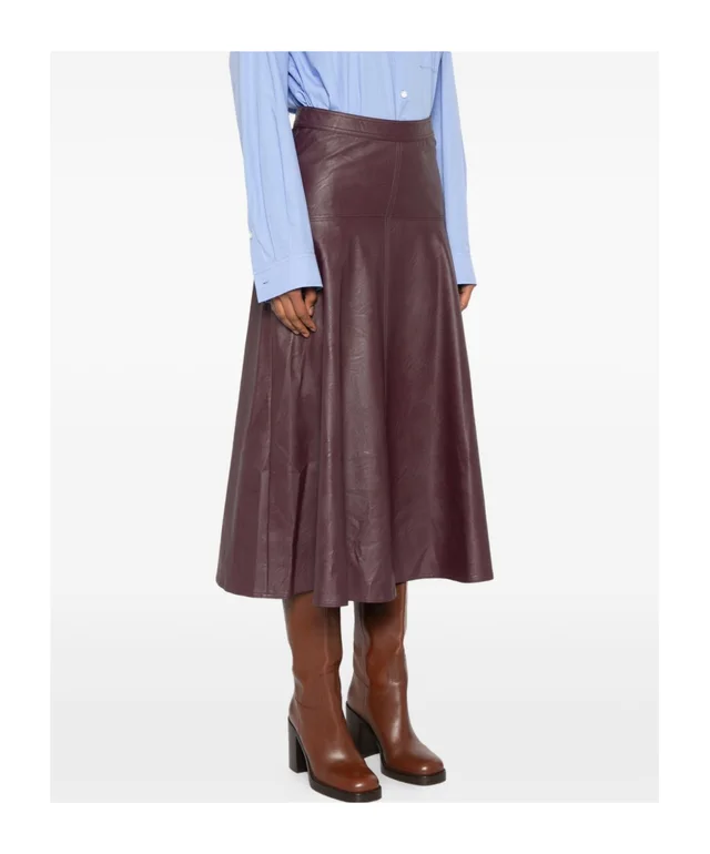 Forte Forte panelled A-line midi skirt, photo 3 of 5 from SENSER