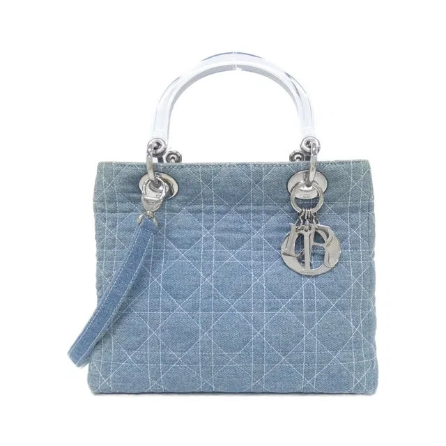Dior Vintage Lady Bag in Denim from The Reluxe