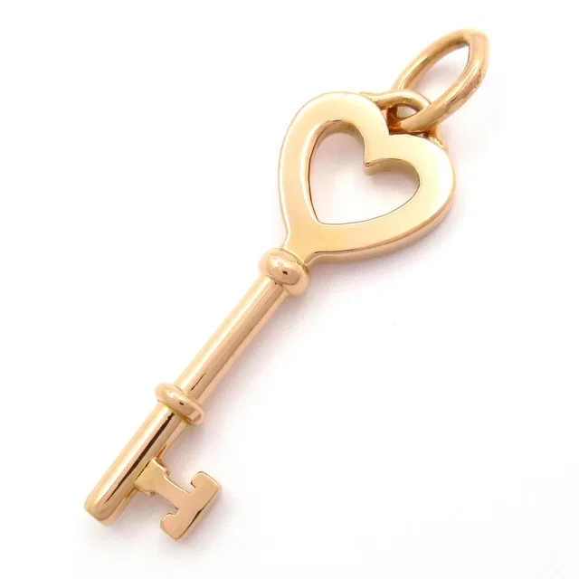 Tiffany & Co. Pendant Heart Key 18k Pink Gold in Pink from The Reluxe