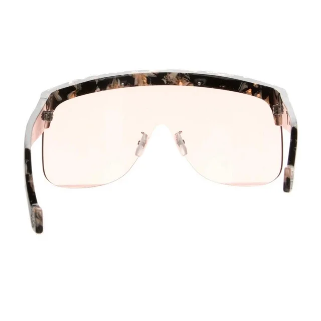 Loewe Women's Sunglasses - Pink/Brown in brown|pink|red from Depop, photo 3 of 7