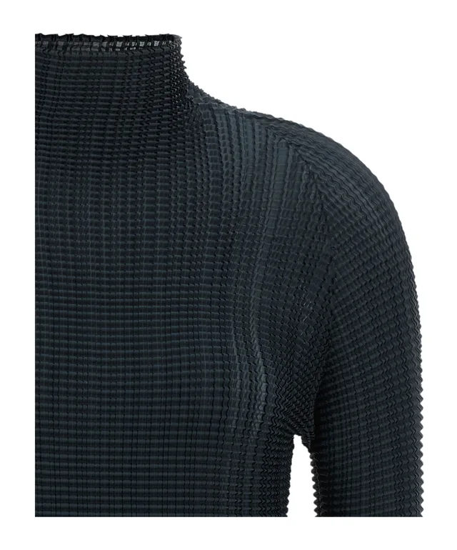 Issey Miyake Wooly Pleats 68 High Neck Top, photo 3 of 4 from SENSER