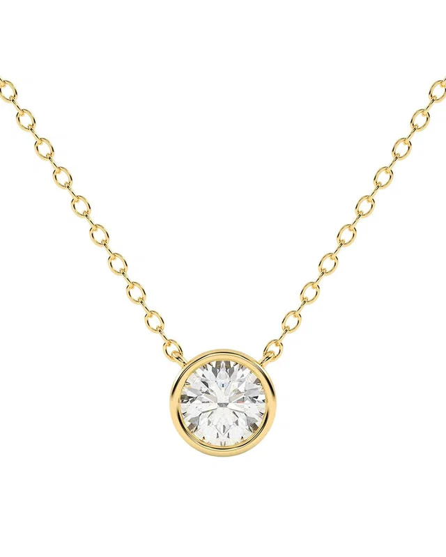 Lab Grown Diamonds 14K 1.00 ct. tw. Lab-Grown Diamond Necklace, image 1 of 1 from Rue La La