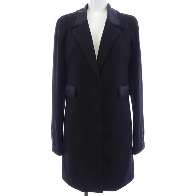 Chanel 07A Coat Black in Black from The Reluxe