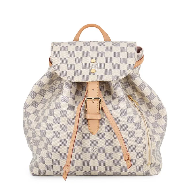 Louis Vuitton Sperone BeigeN41578 Damier Azur in Leather from GALLERY RARE