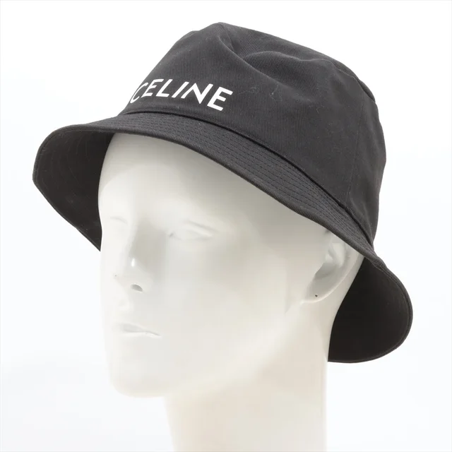 Celine Bucket Black Hat Size Small in Black from The Purse Affair