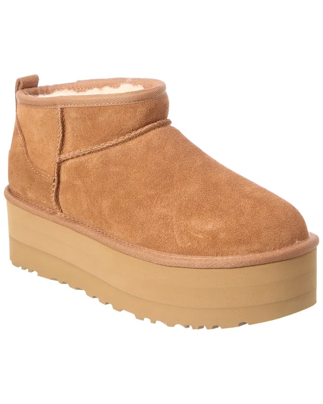 UGG Classic Ultra Mini Suede Platform Boot, image 1 of 1 from Rue La La