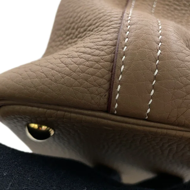 Hermès Bolide Etoupe Taurillon Clemence Size 31 in Taupe Clemence leather from GALLERY RARE, photo 11 of 15