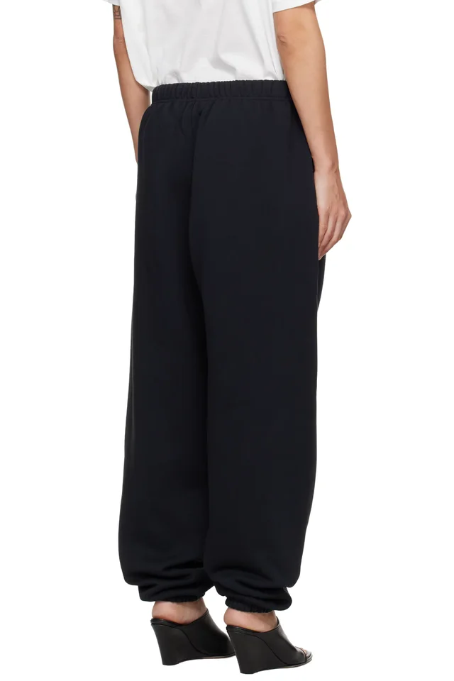 Fear of God ESSENTIALS Black Classic Sweatpants, photo 3 of 4 from SSENSE