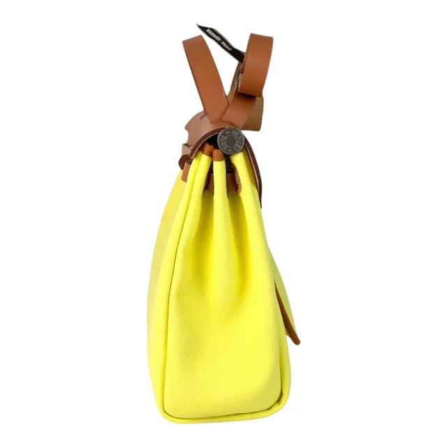 Hermès Herbag Zip 31 Yellow Bag in Yellow from Luxury Promise, photo 2 of 2