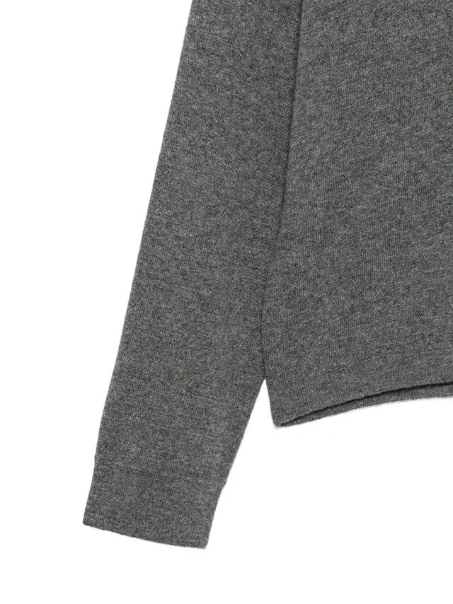 Roberto Collina Polo‑collar button‑front knit cardigan, photo 3 of 3 from SENSER