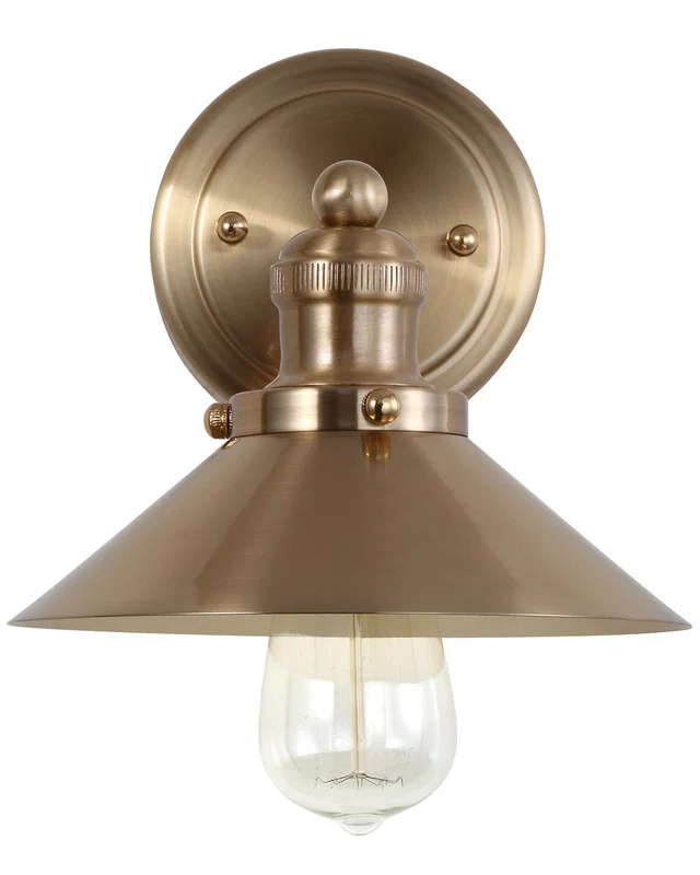 JONATHAN Y August Gold Sconce, image 1 of 1 from Rue La La