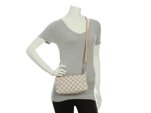 Louis Vuitton Damier Azur Pochette Accessoires in Coated canvas from Ann's Fabulous Finds, photo 9 of 9