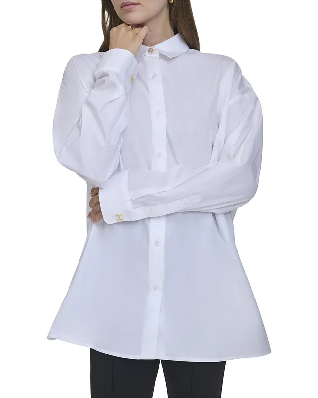 Halston Oversized Button Up Shirt, image 1 of 1 from Rue La La