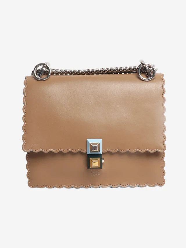 Fendi Brown Kan I leather bag in Brown Leather from Sign of the Times