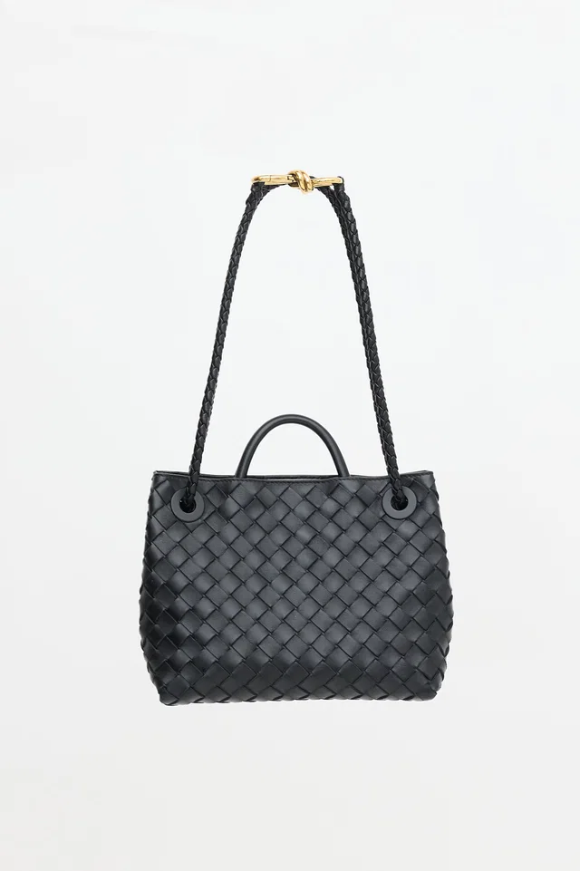 Bottega Veneta Intrecciato Mini Andiamo Bag in Woven leather from VSP Consignment
