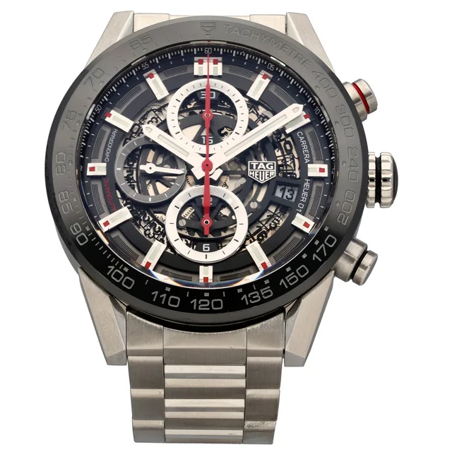 TAG Heuer Carrera CAR201V 43mm Stainless Steel Watch from H&T
