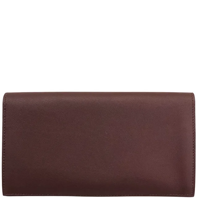 Hermès 2015 Citizen Twill Long Rouge Sellier in Red Swift leather from VINTAGE QOO TOKYO