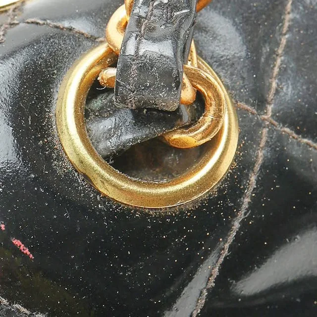 Chanel Double Face Jumbo Flap Bag in Patent leather from A Retro Tale, photo 8 of 13