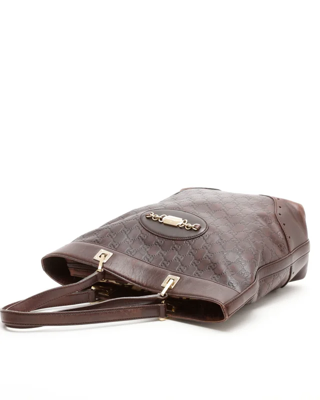 Gucci Guccissima Punch Tote Bag in Leather from A Retro Tale, photo 6 of 10