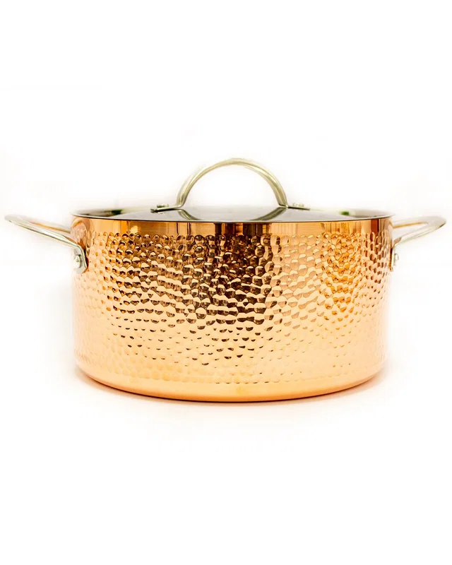 BergHOFF Copper Tri-Ply 9.5in Covered Dutch Oven, image 1 of 1 from Rue La La