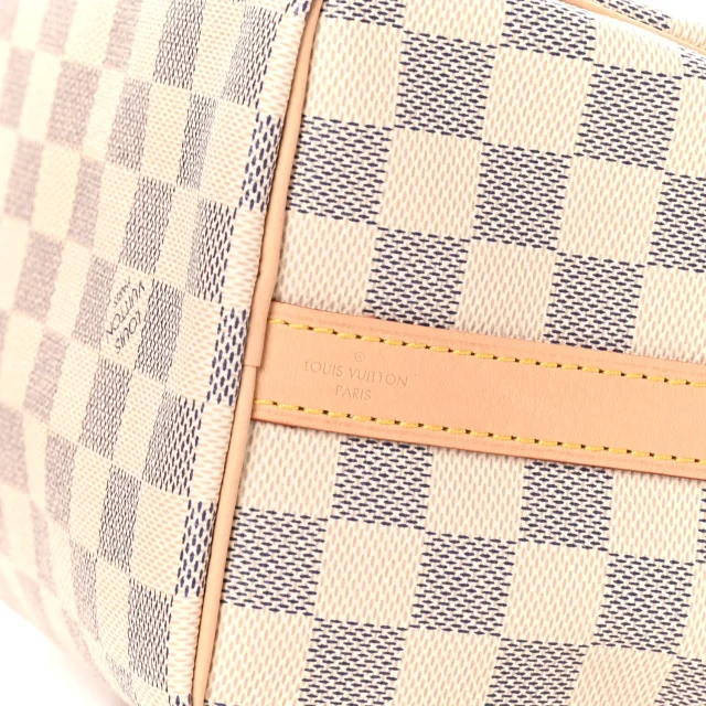 Louis Vuitton Damier Azur Speedy Bandouliere 25 in Canvas from FASHIONPHILE, photo 6 of 10