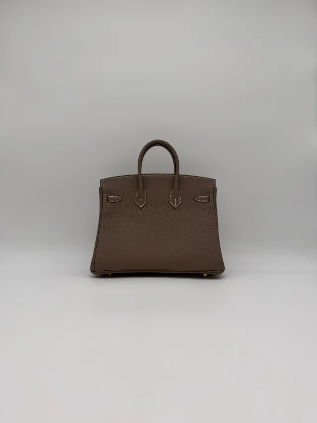 Hermès Birkin 25 Etoupe Togo Gold Hardware in Taupe Togo leather from Luxury Promise, photo 3 of 11