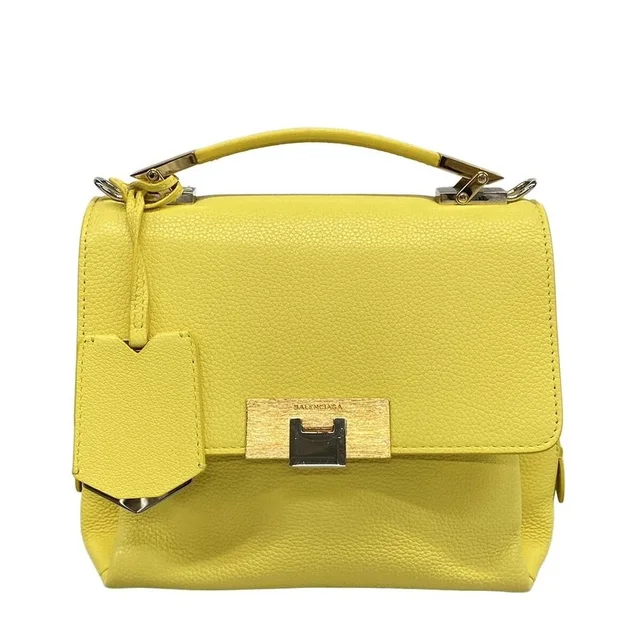 Balenciaga Rudis Handbag Yellow Leather in yellow Leather from Poshmark, photo 1 of 1