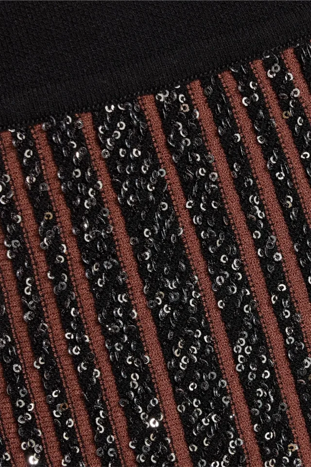 Missoni Sequin-Embellished Ribbed-Knit Mini Skirt, photo 6 of 6 from THE OUTNET