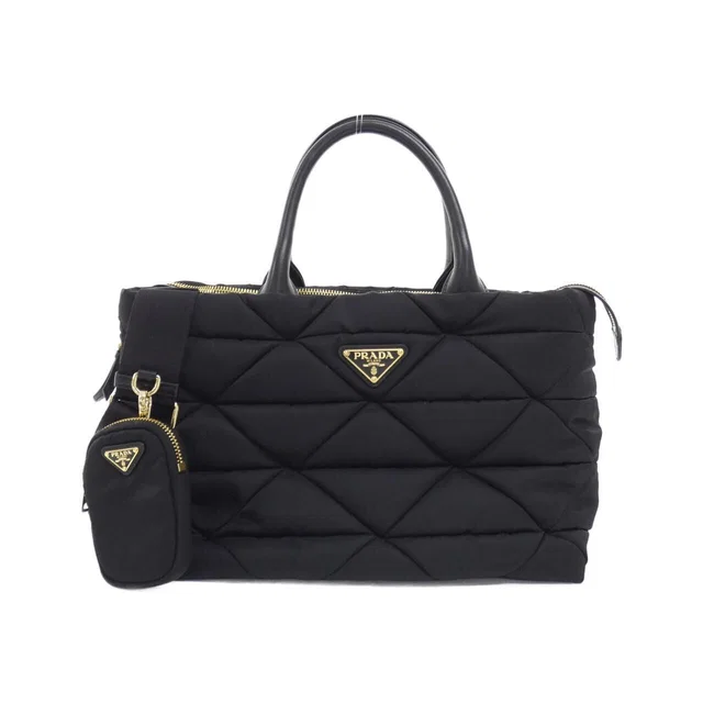 Prada Bag Handbag Gold in Gold from The Reluxe