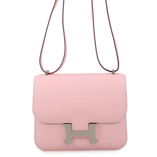Hermès Constance3 Miroir Rose Sakura Swift Leather Size Mini in Pink Swift leather from GALLERY RARE